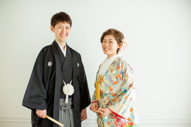 色打掛にお着替え!