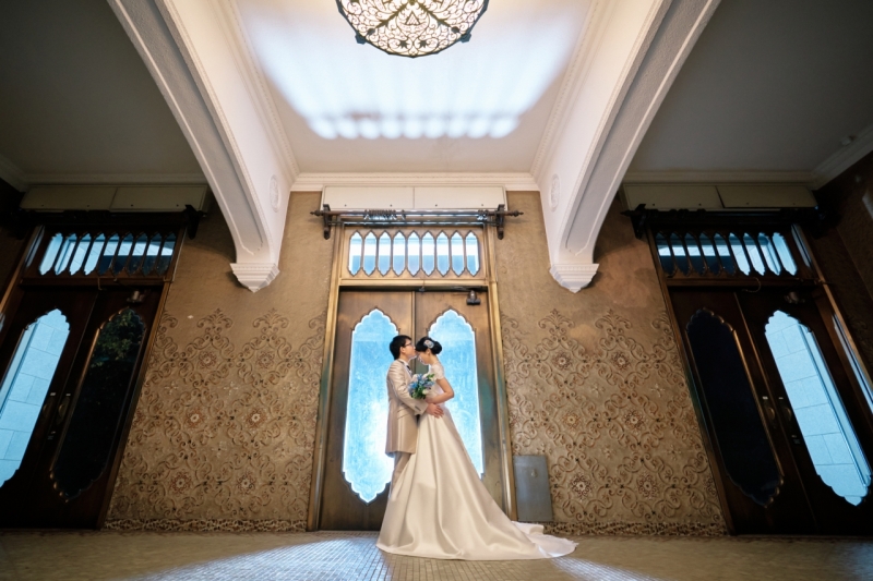 歴史的建造物での撮影