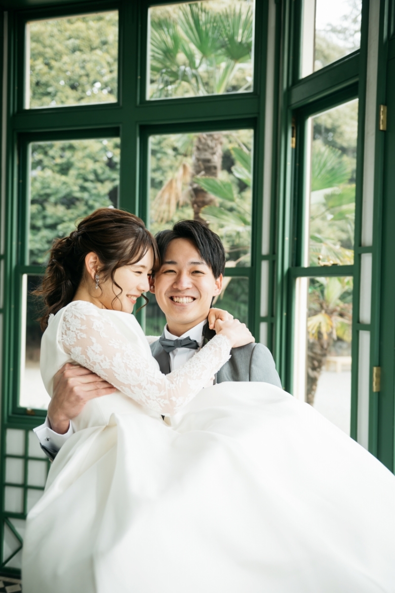 最後はおひめさま抱っこで！