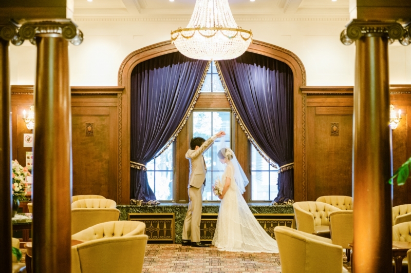 ベールアップシーンも