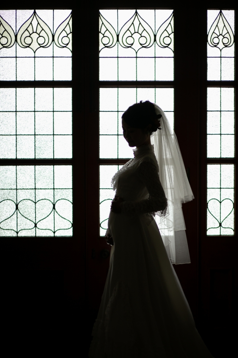 神秘的なマタニティ姿