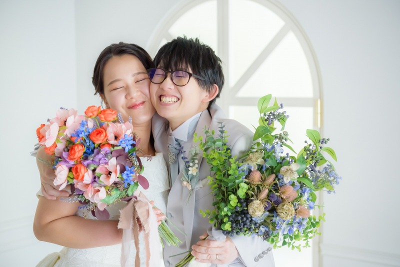 和装&洋装でスタジオ撮影