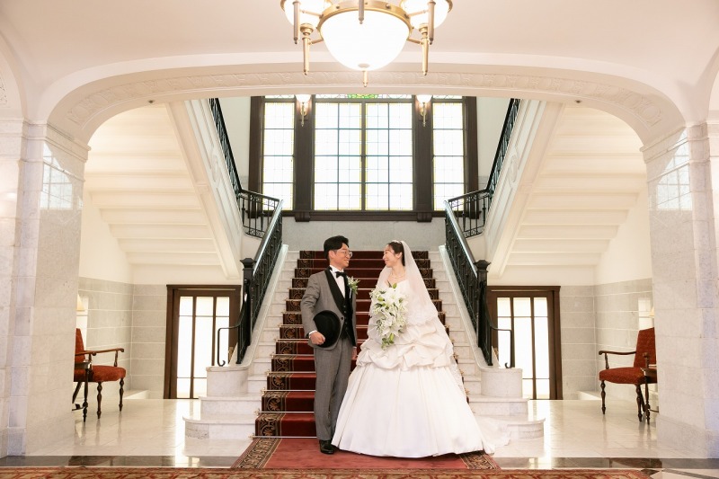 ハットを持ってクラシカルな雰囲気に!