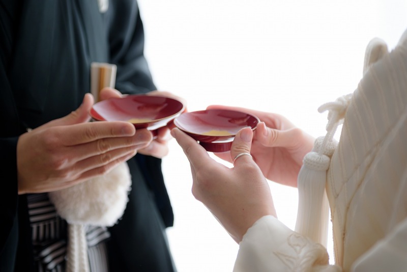 まずは白無垢撮影