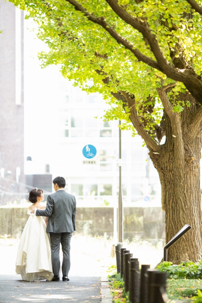 紅葉初めの黄色がきれいです