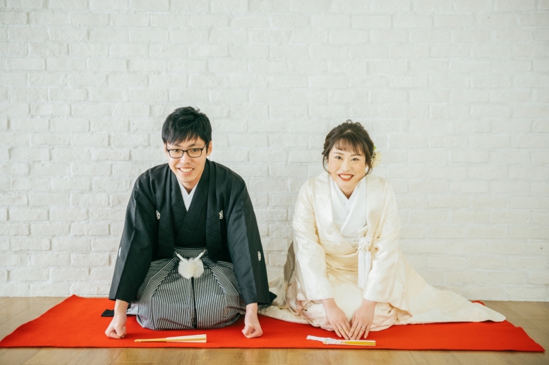 別日で和装撮影