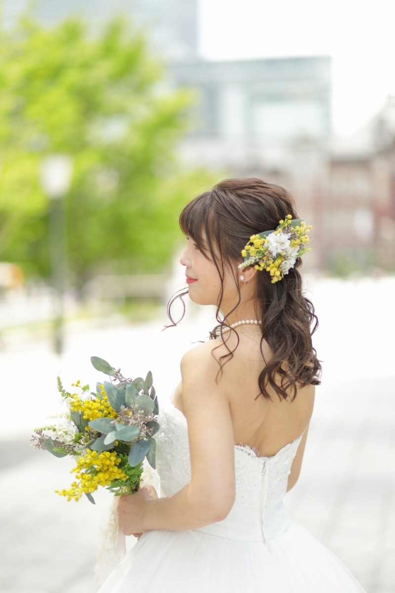 ミモザのブーケ