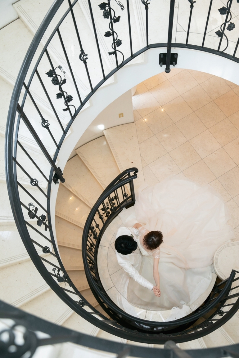 らせん階段のあるチャペル