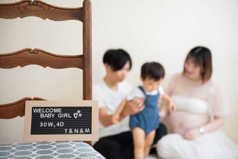 30週のマタニティフォト