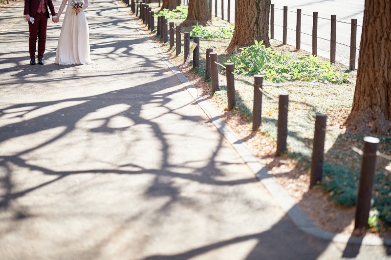 晴れていたのでイチョウ並木へ