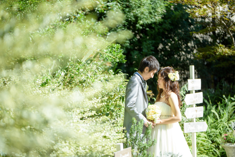 気さくなスタッフさんのおかげでリラックスする事が出来ました。 （チャペルフォト）