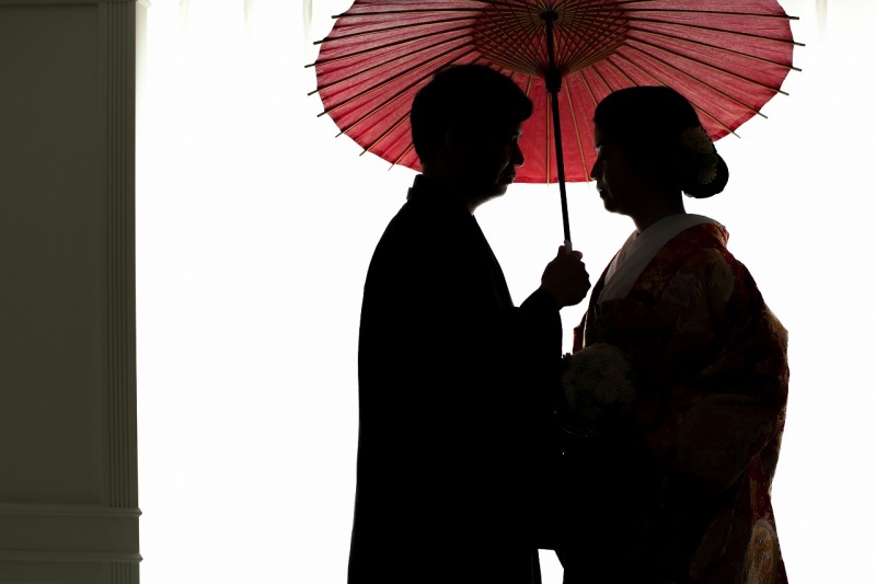 シルエット撮影