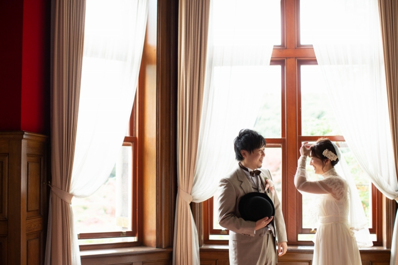 ヴィンテージドレスで洋館フォト！