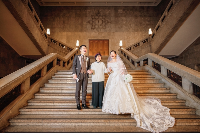 お母様と一緒に