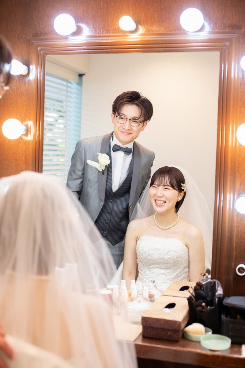 メイクシーンからしっかり撮影