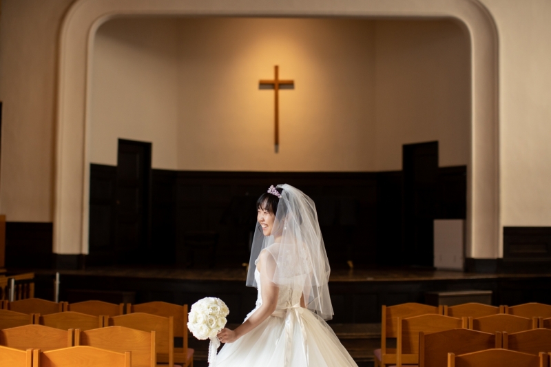 ご新婦さまソロショット