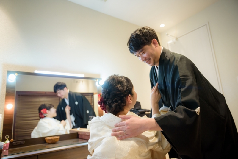 前撮りで春の和装ロケーション撮影！