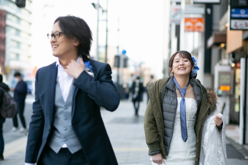 撮影終了のリラックスシーン