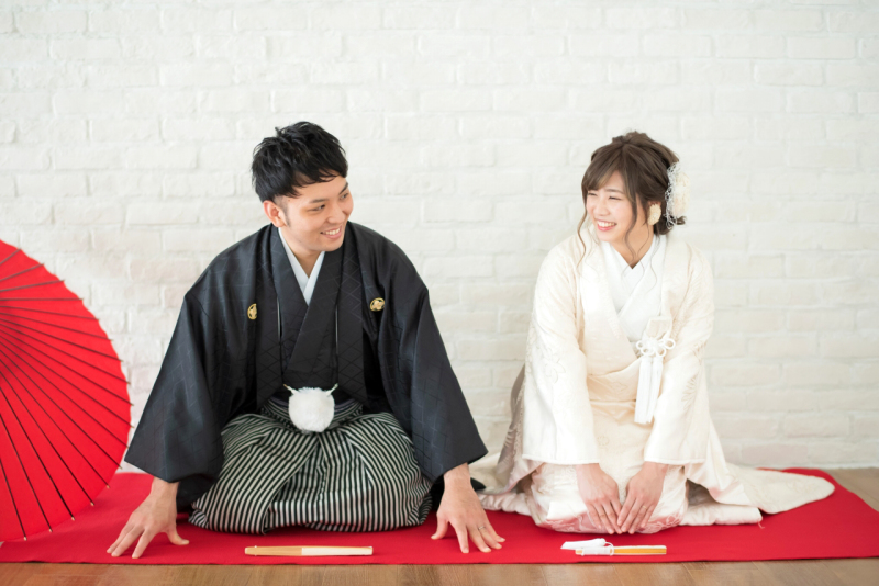 定番のお座りショット！