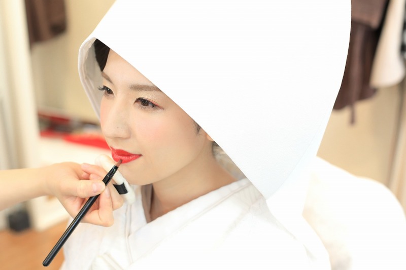 和装は新日本髪で!