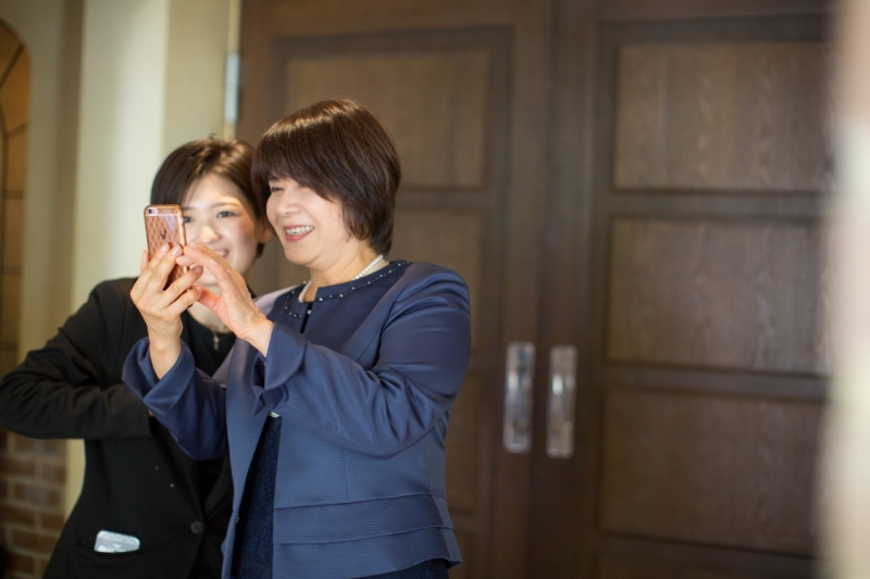 ご見学者様の撮影もOK!