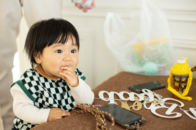 思わずお子さまも見とれちゃう