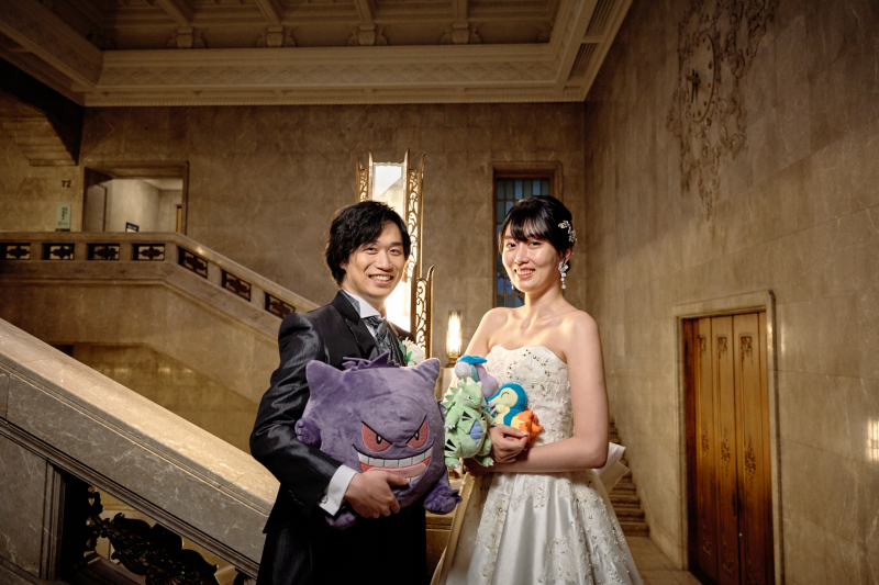 お持ち込みのぬいぐるみと!