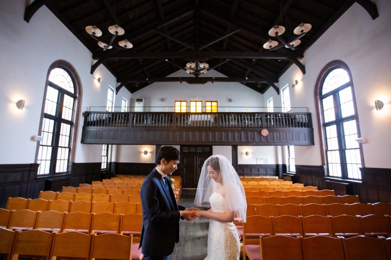 指輪交換シーン