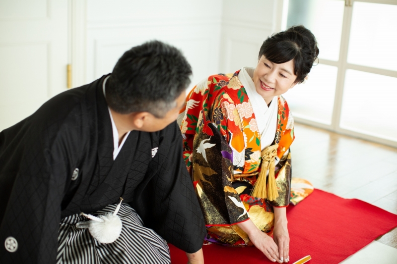 色打掛でも撮影