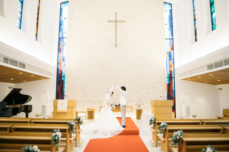 ベールアップシーン