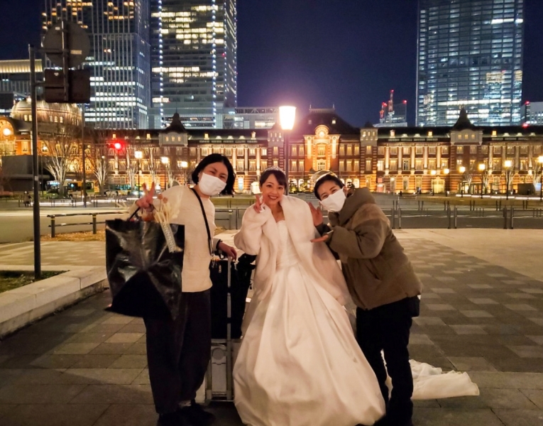 アテンド＆ヘアメイクと一緒に