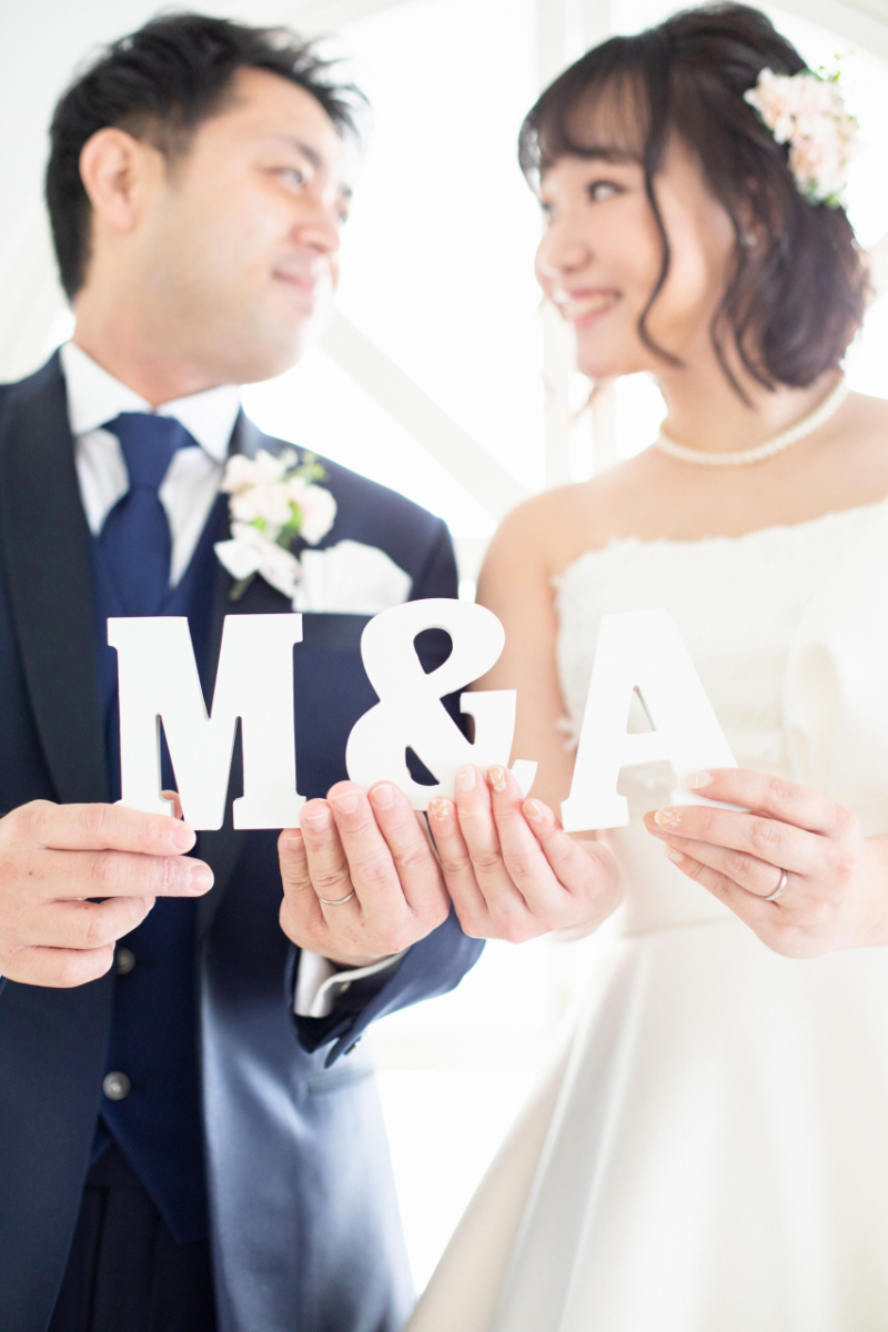 イニシャル小物も素敵