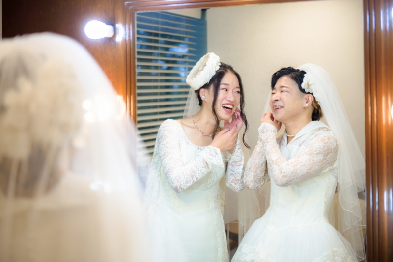 ウエディングドレス×ウエディング