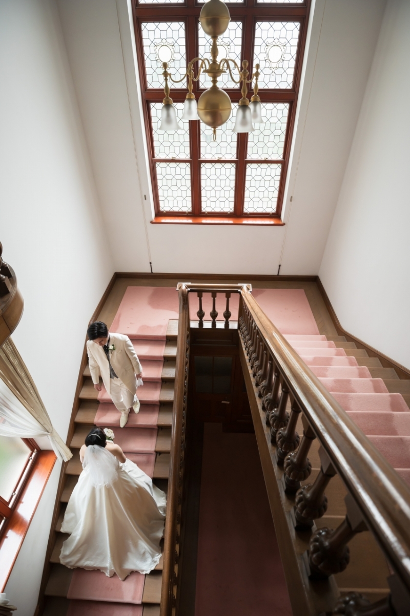 大階段が素敵