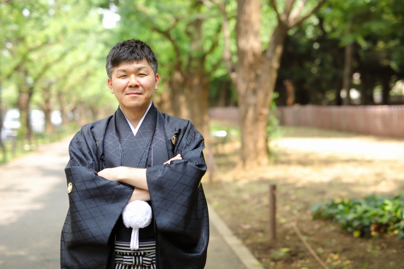 ご新郎様のソロショットもしっかりと