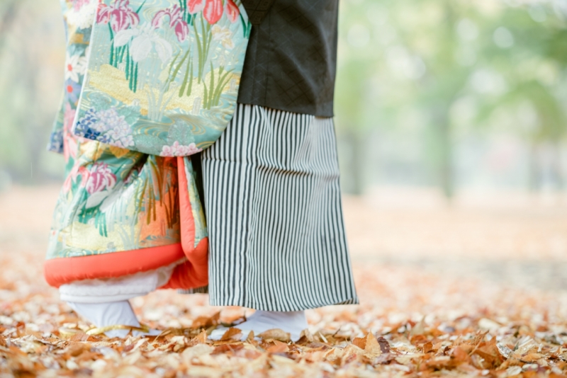 雨の切れ目をぬってのロケーションフォト