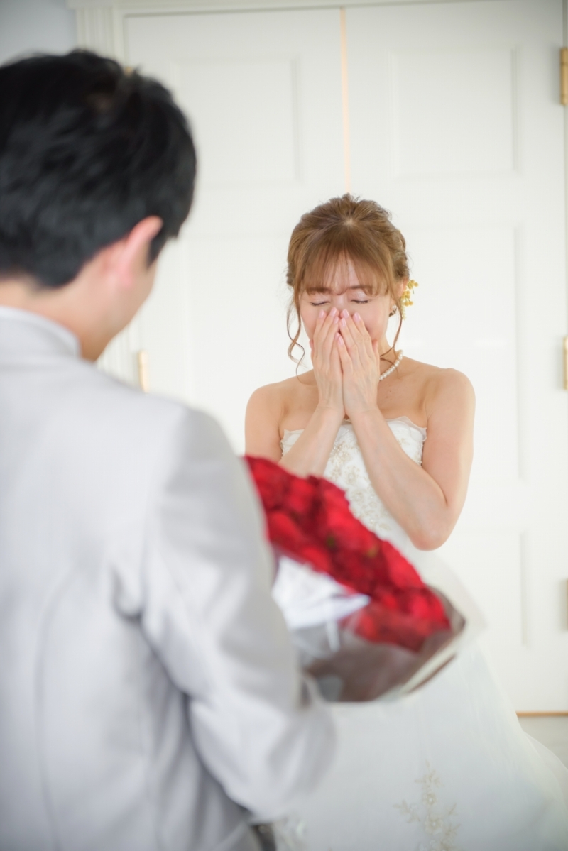 ご新郎様からのサプライズ！