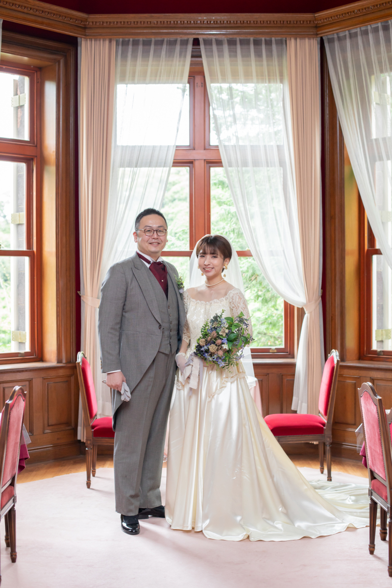 ヴィンテージ衣装がとってもお似合いでした!