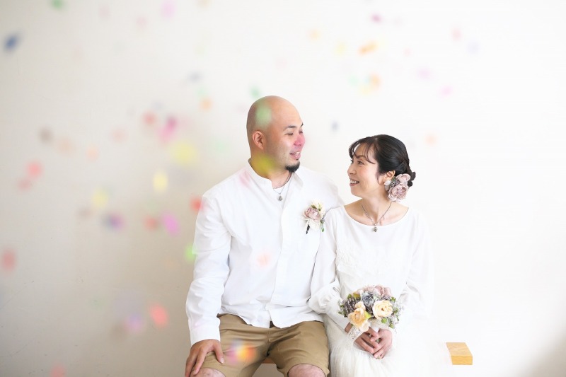 「STUDIO撮ろうよ」といえば紙吹雪!