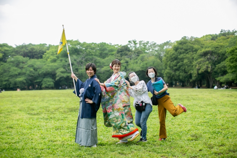 スタッフも一緒にパチリ