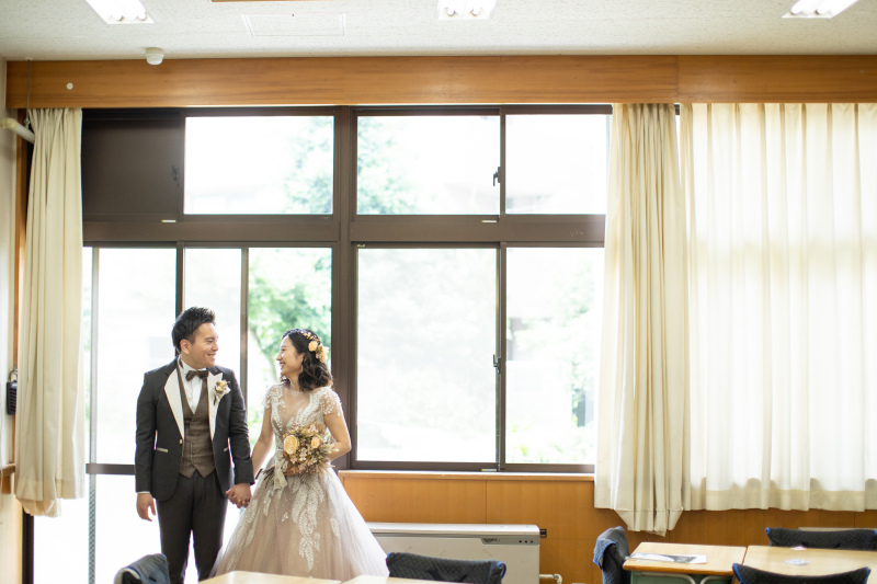 手つなぎショット