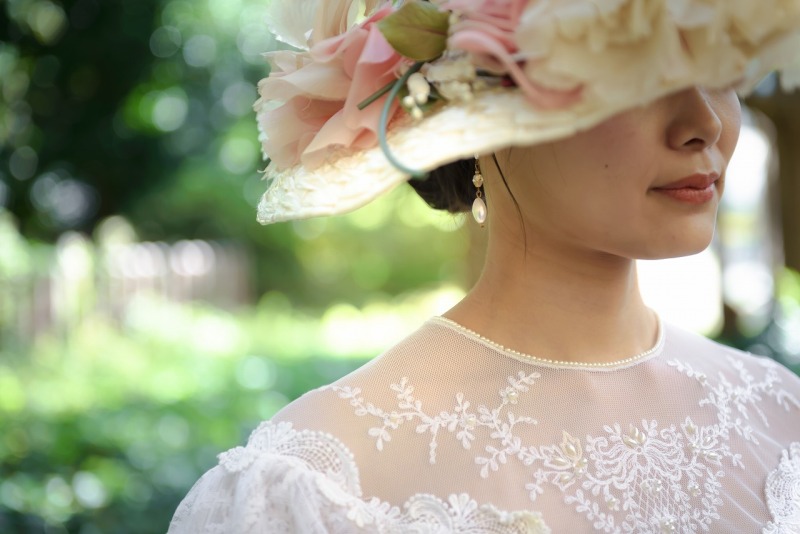 スタジオでもお外でも。