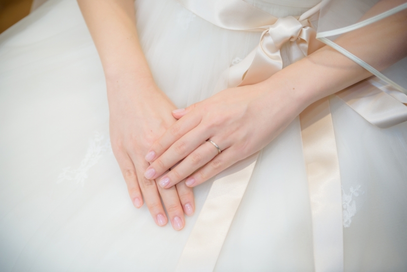 メイクシーンから撮影