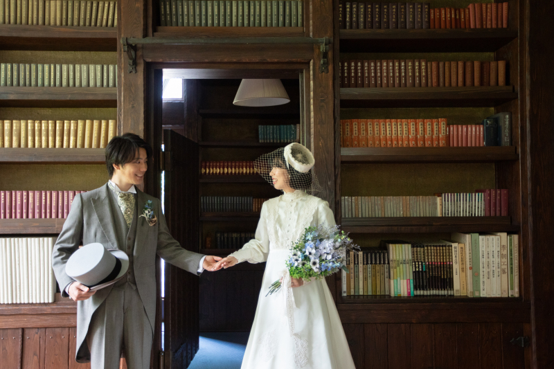 ハットやトーク帽がぴったりのロケーション