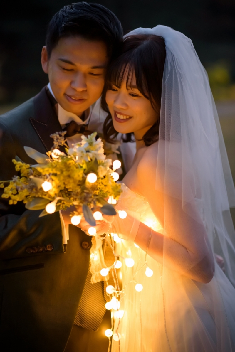 LEDライトも素敵！