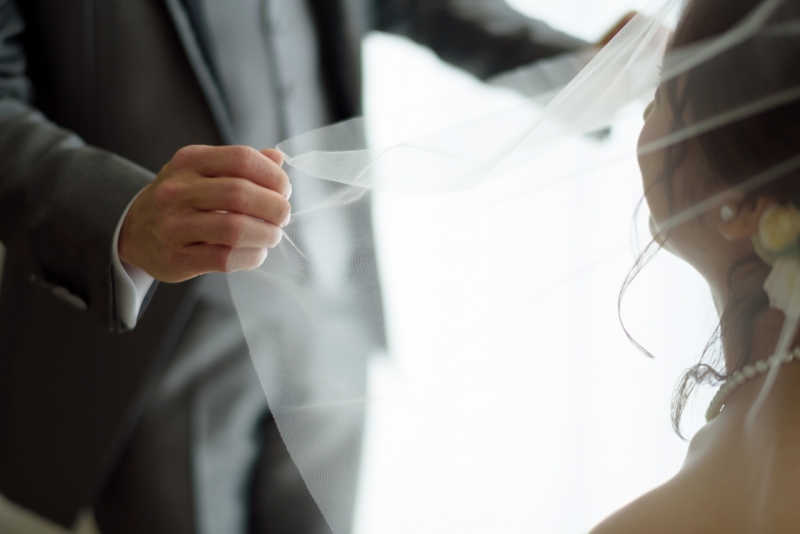 ベールアップシーン