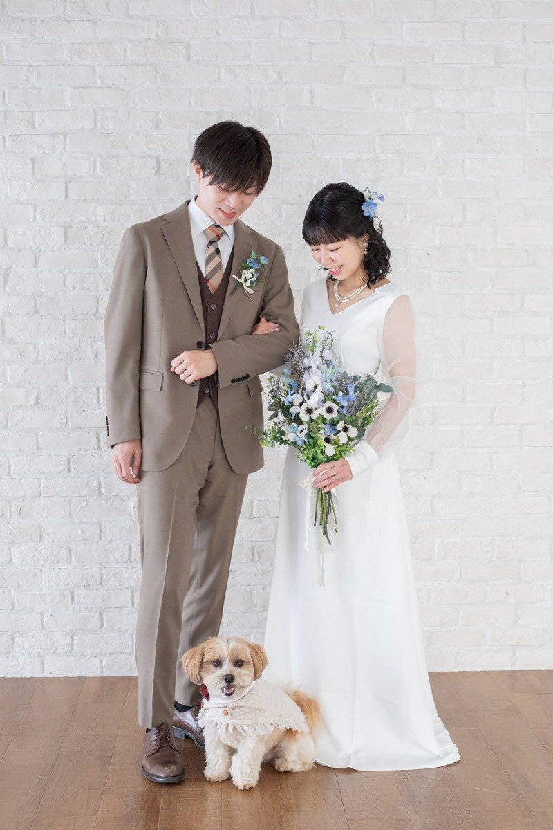 上手にカメラ目線をくれました!