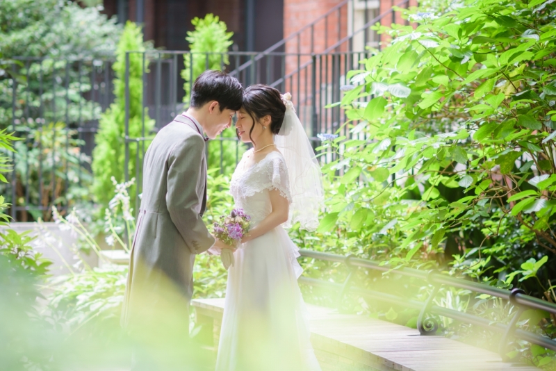 街中だけど緑がいっぱい