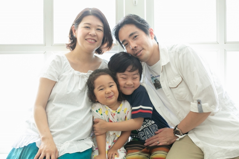 5人での家族写真も楽しみ！