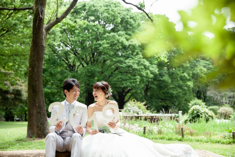 2019の数字パネルと一緒に！